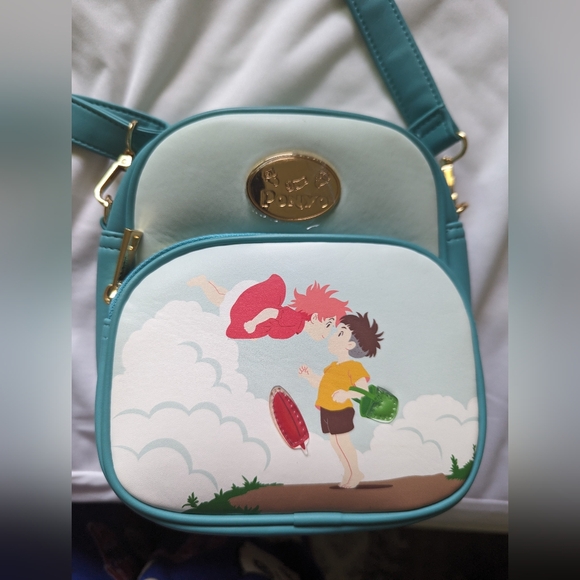 Studio Ghibli Ponyo Sosuke & Ponyo Crossbody Bag - Picture 2 of 5